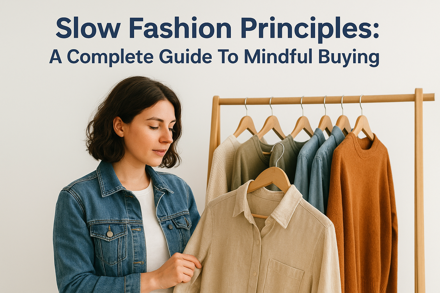 Slow Fashion Principles: A Complete Guide To Mindful Buying